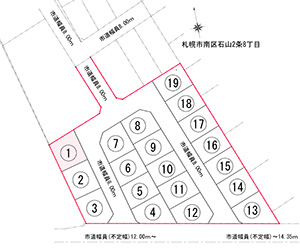 物件の間取り図