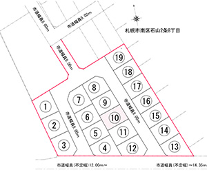 物件の間取り図