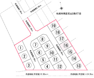 物件の間取り図